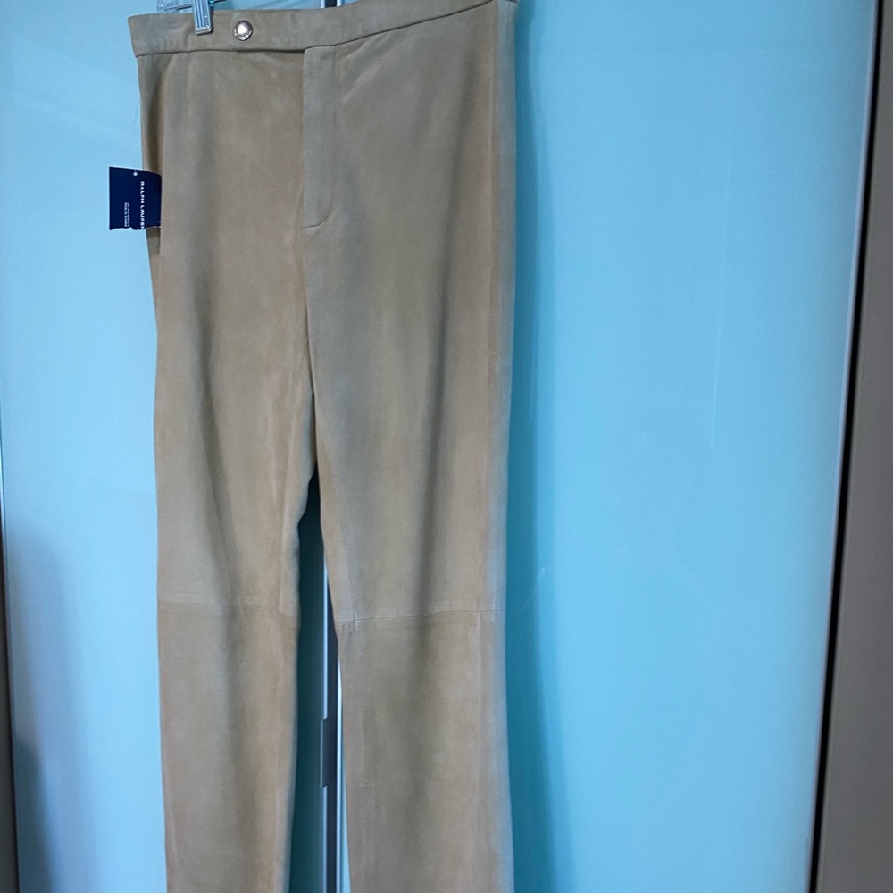 Ralph Lauren Suede Pant
